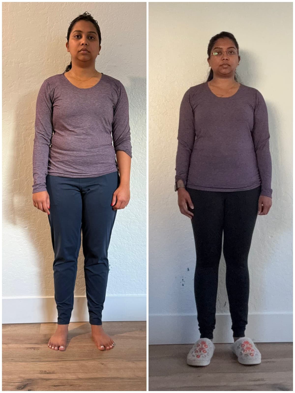Client transformation — before and after.